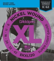 Купить струни DAddario XL Nickel Wound 9-42: цена от 255 грн.
