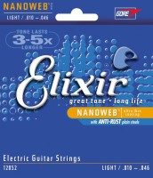 Купить струны Elixir Electric Nanoweb Light 10-46: цена от 645 грн.