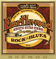 Купить струни Ernie Ball Earthwood 80/20 Bronze 10-52: цена от 442 грн.