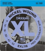 Купить струни DAddario XL Nickel Wound 11-52: цена от 358 грн.
