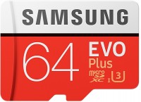 описание, цены на Samsung EVO Plus 100 Mb/s microSDXC UHS-I U3