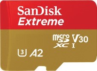 Купити карта пам'яті SanDisk Extreme V30 A2 microSDXC UHS-I U3 за ціною від 385 грн.