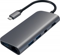 Купить картридер / USB-хаб Satechi Aluminum Type-C Multimedia Adapter: цена от 4199 грн.