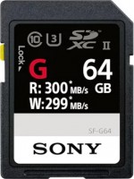 Купить карта памяти Sony SD SF-G Series (SDXC SF-G Series 64Gb) по цене от 7199 грн.