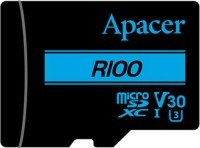 Купить карта памяти Apacer microSDXC R100 UHS-I U3 Class 10 по цене от 322 грн.