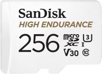 Купити карта пам'яті SanDisk High Endurance microSD U3 (High Endurance microSDXC U3 256Gb) за ціною від 1148 грн.