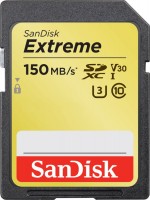 Купить карта памяти SanDisk Extreme SDXC Class 10 UHS-I U3 150MB/s по цене от 1846 грн.