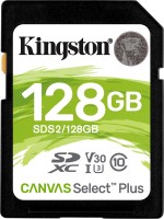 Купити карта пам'яті Kingston SD Canvas Select Plus (SDXC Canvas Select Plus 128Gb) за ціною від 399 грн.