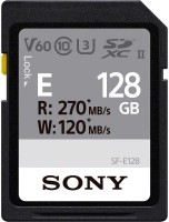 Купить карта памяти Sony SDXC SF-E Series UHS-II (128Gb) по цене от 3360 грн.