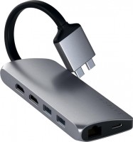 Купить картридер / USB-хаб Satechi Type-C Dual Multimedia Adapter: цена от 4499 грн.