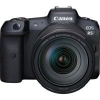 Купити фотоапарат Canon EOS R5 kit 24-105  за ціною від 151772 грн.