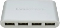Купить картридер / USB-хаб Hoco HB3: цена от 449 грн.