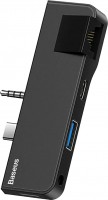Купить картридер / USB-хаб BASEUS Multifunctional HUB for Surface Go LAN: цена от 289 грн.