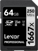 Купить карта памяти Lexar Professional 1667x SDXC по цене от 2200 грн.