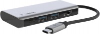 Купить картридер / USB-хаб Belkin Connect USB-C 4-in-1 Multiport Adapter: цена от 1004 грн.
