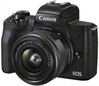 Купити фотоапарат Canon EOS M50 Mark II kit 15-45 + 55-200  за ціною від 31299 грн.