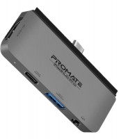 Купить картридер / USB-хаб Promate PadHub-Pro: цена от 799 грн.