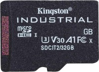 Купить карта памяти Kingston Industrial microSD + SD-adapter (Industrial microSDXC + SD-adapter 64Gb) по цене от 2000 грн.
