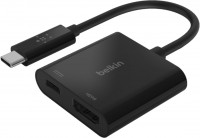 Купить картридер / USB-хаб Belkin USB-C to HDMI + Charge Adapter: цена от 1047 грн.