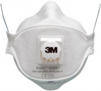 Купить маска медицинская 3M Aura 9322: цена от 156 грн.