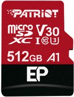 Купити карта пам'яті Patriot Memory EP microSDXC V30 A1 (512Gb) за ціною від 1391 грн.