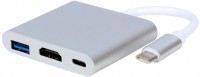 Купить картридер / USB-хаб Cablexpert A-CM-HDMIF-02: цена от 414 грн.