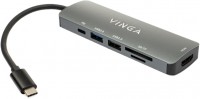 Купить картридер / USB-хаб Vinga VHC6: цена от 626 грн.