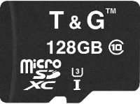 Купить карта памяти T&G microSD class 10 UHS-I U3 + SD adapter (microSDXC class 10 UHS-I U3 128GB + SD adapter) по цене от 274 грн.
