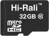 Купить карта памяти Hi-Rali microSD class 10 (microSDHC class 10 8GB) по цене от 172 грн.