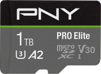 Купить карта памяти PNY PRO Elite Class 10 U3 V30 microSDXC (1Tb) по цене от 6997 грн.
