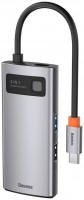 Купить картридер / USB-хаб BASEUS Metal Gleam Series 4-in-1 Multifunctional Type-C Hub: цена от 719 грн.