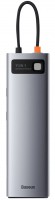 Купить картридер / USB-хаб BASEUS Metal Gleam Series 11-in-1 Multifunctional Type-C Hub  по цене от 1749 грн.