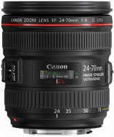 Купить объектив Canon 24-70mm f/4L EF IS USM: цена от 37950 грн.