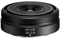 Купить объектив Nikon 26mm f/2.8 Z Nikkor  по цене от 20798 грн.