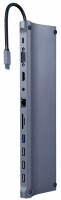 Купить картридер / USB-хаб Cablexpert A-CM-COMBO11-01: цена от 1736 грн.