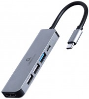 Купить картридер / USB-хаб Cablexpert A-CM-COMBO5-03: цена от 524 грн.