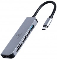 Купить картридер / USB-хаб Cablexpert A-CM-COMBO6-02: цена от 564 грн.
