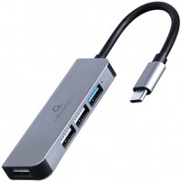 Купить картридер / USB-хаб Cablexpert UHB-CM-U3P1U2P3-01: цена от 328 грн.
