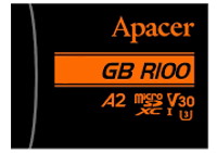 Купить карта памяти Apacer microSDXC UHS-I U3 V30 A2 по цене от 279 грн.