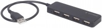 Купить картридер / USB-хаб Gembird UHB-U2P4-06: цена от 142 грн.