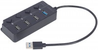 Купить картридер / USB-хаб Gembird UHB-U3P1U2P3P-01: цена от 245 грн.