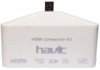 Купить картридер / USB-хаб Havit HV-MAC07: цена от 389 грн.