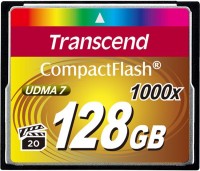 Купить карта памяти Transcend CompactFlash 1000x (128Gb) по цене от 8570 грн.