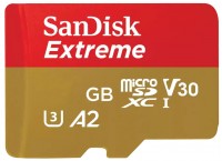 Купити карта пам'яті SanDisk Extreme V30 A2 UHS-I U3 microSDXC for Mobile Gaming (256Gb) за ціною від 1391 грн.