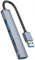 Купить картридер / USB-хаб Orico AH-A12F: цена от 414 грн.