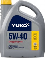 Купить моторное масло YUKO Vega Synt 5W-40 4L: цена от 538 грн.