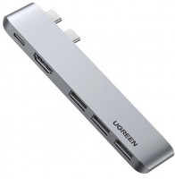 Купить картридер / USB-хаб Ugreen UG-60559: цена от 999 грн.