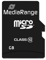 Купить карта памяти MediaRange microSD Class 10 with Adapter (microSDXC Class 10 with Adapter 64Gb) по цене от 188 грн.