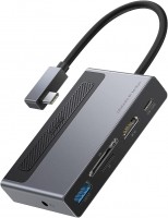 Купить картридер / USB-хаб BASEUS Magic Multifunctional Type-C Hub: цена от 1679 грн.
