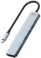 Купить картридер / USB-хаб XO HUB008: цена от 584 грн.